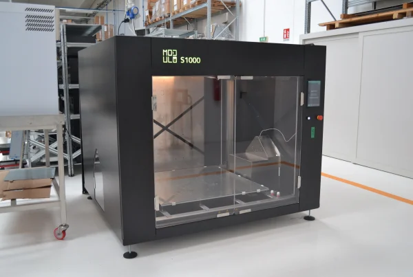 Stampante 3D FDM Modulo S1000 con volume di stampa 1000x1000x1000 mm